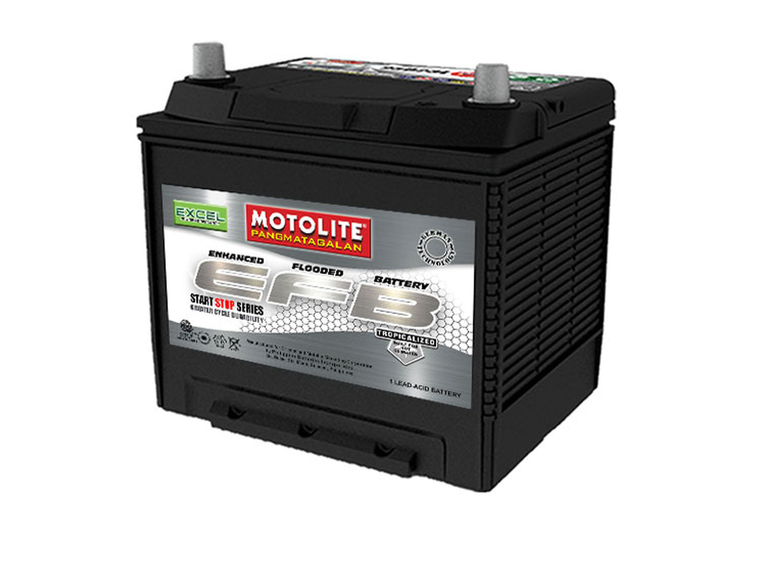 Motolite Excel EFB Battery from official Motolite website